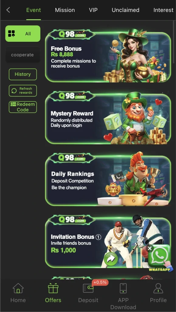 Q98 Game